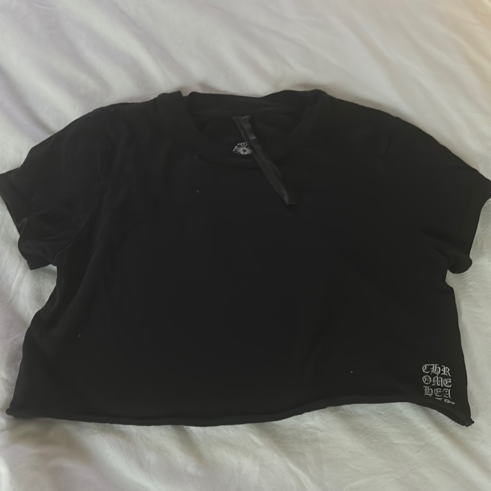 Chrome Hearts crop top tshirt